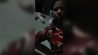 Bangladeshi Desi village XXX girl showing her cute boobies