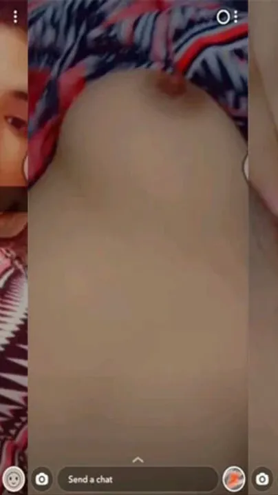 Sexy Indian XXX babe showing boobs and playing with pussy on video call