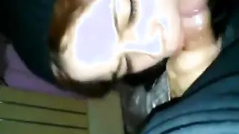 Desi MMS video of amateur chick pleasing her man with XXX blowjob