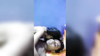 Shy Bengali girl with skinny body having XXX sex with Desi male