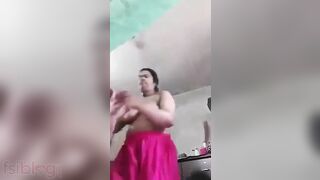 XXX Desi wife happily shows off titties and twat on camera at home