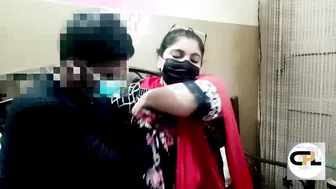 For cash Desi Bhabhi allows Pakistani boss to touch her XXX hot boobs