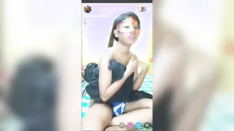 Naughty Indian XXX girls in masks playing lesbian games on live cam