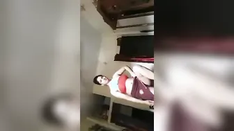 Beautiful Bengali Desi XXX wife undresses and shows her big boobs