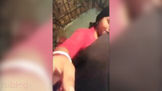 Bangladeshi village Desi wife works as XXX webcam model and gets MMS