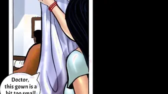 Desi comic of XXX Savita Bhabhi who tempts doctor with her hooters