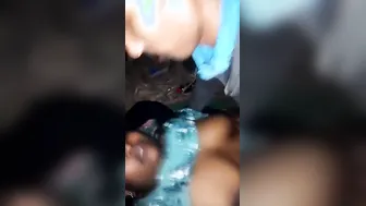 Desi Randi in sari gets it on with her XXX boyfriend in the dark