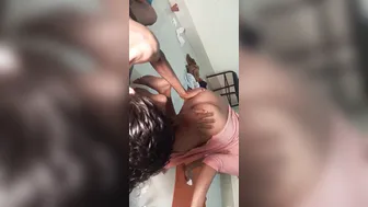 XXX video of Desi MILF who wakes guy up to bang her pussy in bed