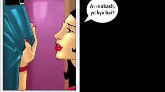 XXX sexy Desi Savita Bhabhi wants the massive cock in comic video