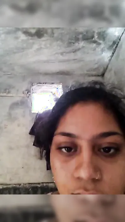 XXX clip of Dehati Desi wife taking obscene poses in the shower room