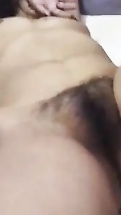 Village Desi wife is stripped to show tits and hairy pussy in XXX video