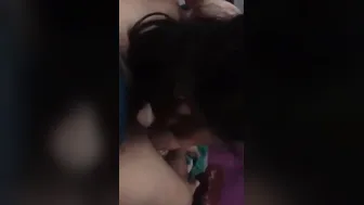 Desi wife broadcasts XXX show of husband being carnal with her close-up