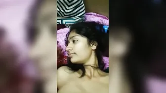 Desi woman performs hot XXX show with guy who bangs her on camera
