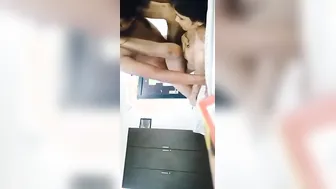 Desi performs XXX show to leak video where she is nailed by her fucker