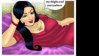 Porn comics of Savita Bhabhi Desi whore who tempts men into XXX act