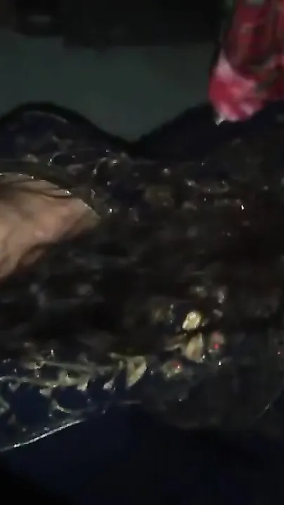 Thick XXX cock is in Desi wife's hungry mouth in first-person video
