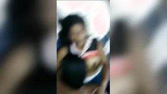 Desi girl has sex with masked man in front of the camera in XXX video