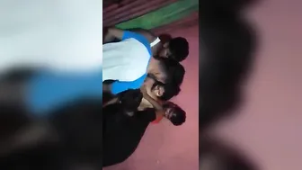 Naked girl craves Desi men's XXX cocks and sperm at a circuit party