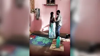 XXX guy penetrates Bhabhi woman while her cuckold husband is at work