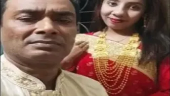 Girl enjoys XXX sex with ex-boyfriend's Desi stepfather who makes video