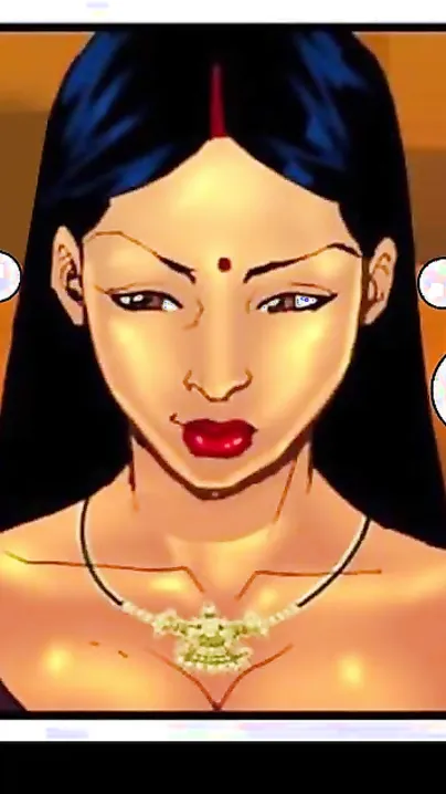 Desi Savita Bhabhi has boobs kissed by Devar in this comic XXX video