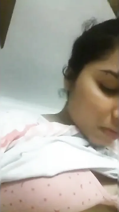 Desi porn of XXX model who pinches nipples before exposing her bush
