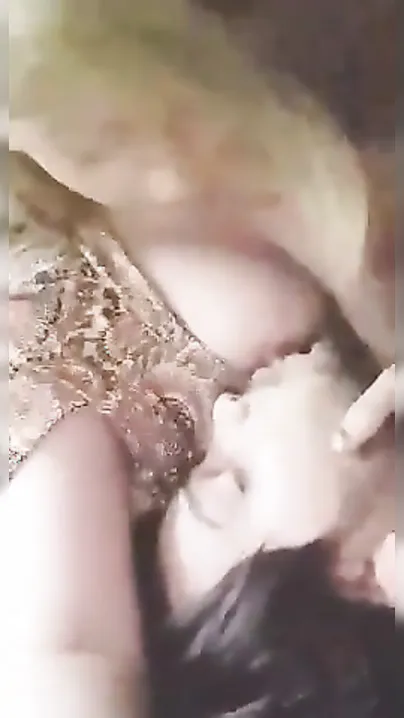 Guy sucks the amateur Desi porn XXX Paki model's nipples on camera