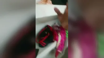 Bengali XXX woman gives a handjob to husband’s Desi friend standing up