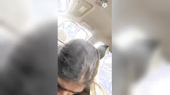 Telegu Desi XXX wife gives a good blowjob in a car MMS video