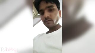 Nude Desi XXX housewife gets hard fucked by city guy MMS