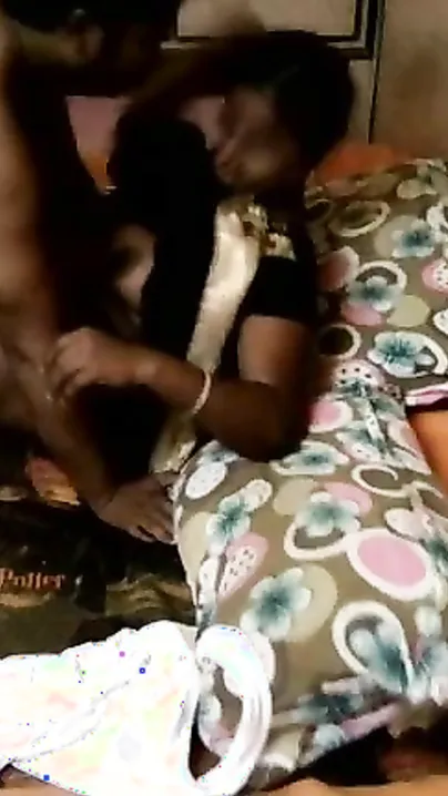Indian XXX guy fucking his horny housewife in the bedroom