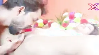 Hot Indian XXX couple have wedding night sex on camera