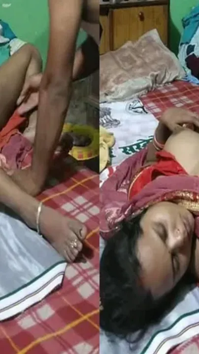 Dehati Desi XXX couple’s foreplay sex on cam during the lockdown MMS