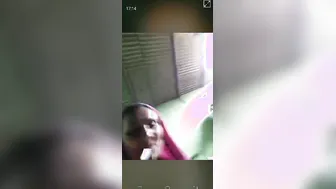 Rajasthani Desi village girl shows boobs on live video XXX call