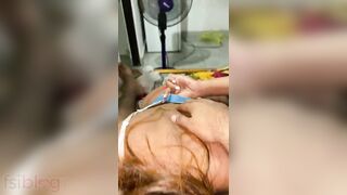 Hottest skinny Desi XXX slut sucks her hot neighbour’s cock MMS