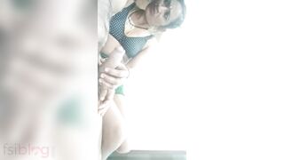 Desi XXX whore in sexy lingerie have sex with her customer in hotel room MMS