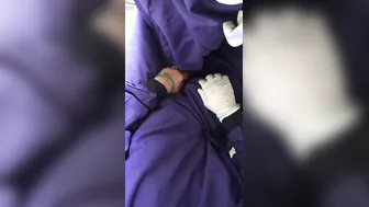 Lovely Desi XXX nurse sucking her horny patient’s cock MMS