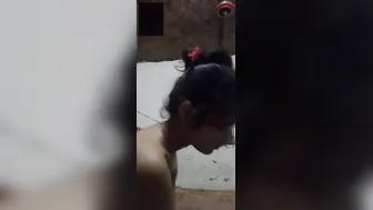 Cute shy Desi girl showing her perfect boobs on video XXX call