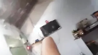 Attractive Desi wife blowing hubby's XXX boner on cam like a pro