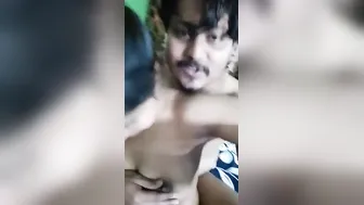 Nude Desi lovers having romantic XXX intercourse for selfie camera