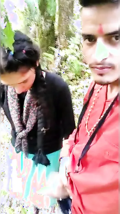 Man makes XXX video of Desi girlfriend stroking his dick outdoors