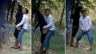 Desi mms sex leaked. Wife cheats on her husband outdoor while he ...