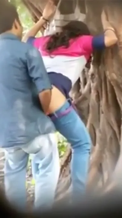 Caught on cam BF fucking pussy the Kerala school girl outdoor, Desi mms sex