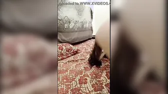 Stunning Desi Sobia sticks fingers into her XXX anal hole on alone