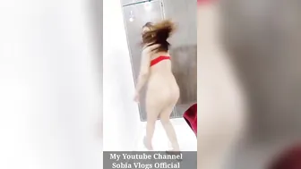 Hot Desi webcam babe teases client with her XXX tits on video call