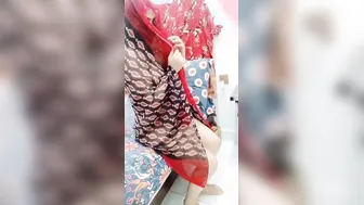 Romantic webcam XXX roleplay of Desi babe stripping nude for the cam