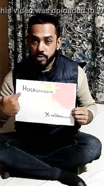 Dude advertises XXX channel with his Desi wife in verification video