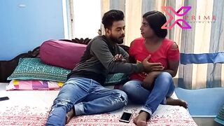 Desi chick comes to visit her best friend and takes his XXX cock