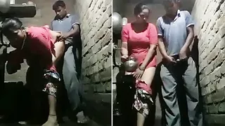 Outdoor Aunty Caught