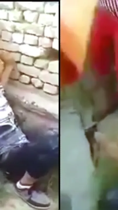 Indian wife with lover caught during adultery act outdoor, Desi sex mms